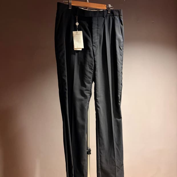 메종 마르지엘라 루즈핏 스트레이트 슬랙스