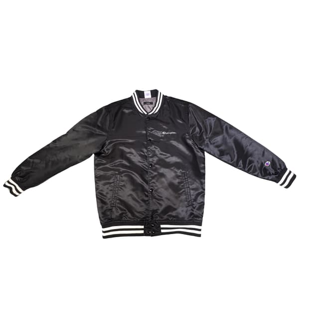 EMODA x champion japan 챔피온 베이스볼 자켓 블랙 S