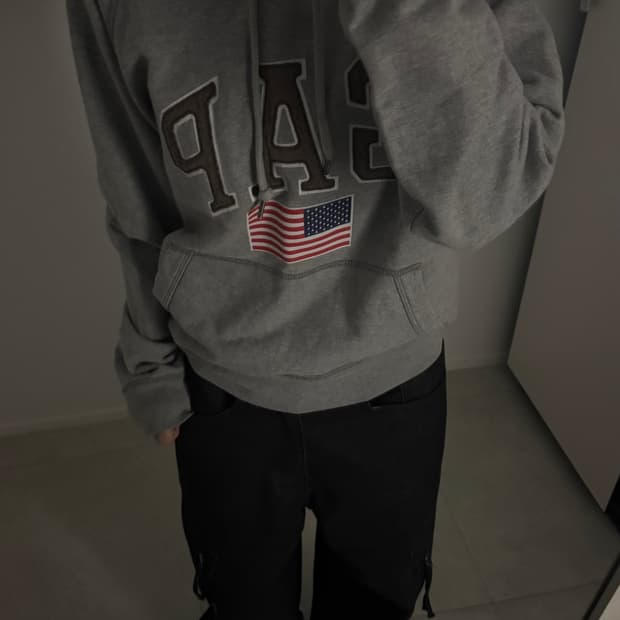 Gap 성조기 후드티