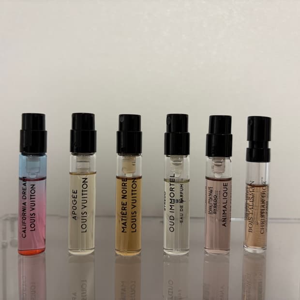 루이비통, 바이레도, 디올 디스커버리 향수