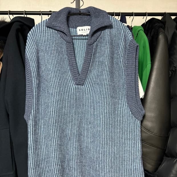 솔리드옴므 니트베스트