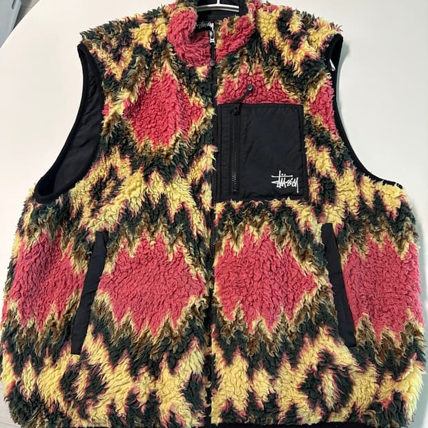 스투시 쉐르파 베스트 XL