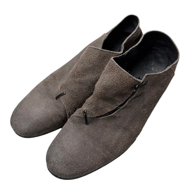 토네이도 마트 트위스트 레더 슈즈