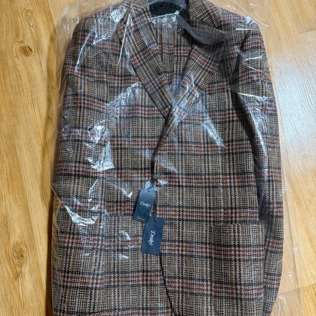 Drake's 드레익스 체크 자켓 42R 105사이즈