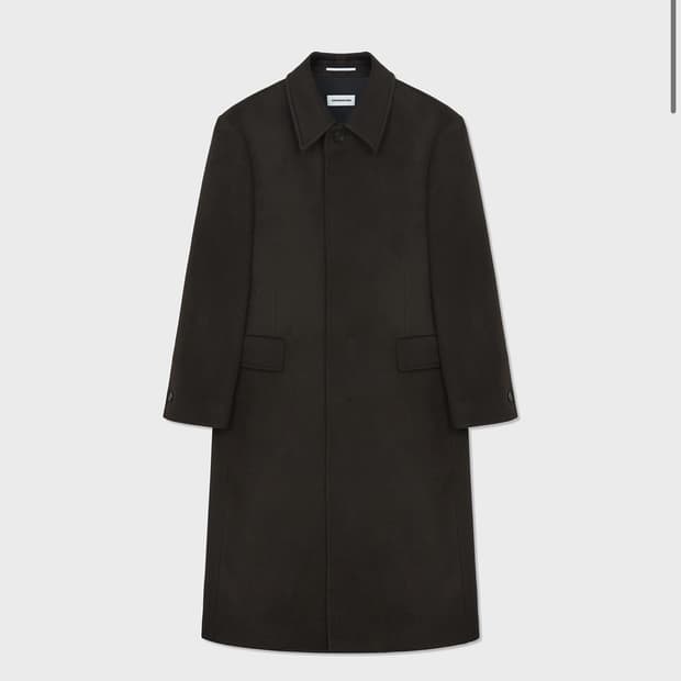 구민성 25fw 맥코트 다크브라운 색상 L사이즈