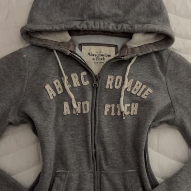 초희귀 아베크롬비 딱붙핏 후드집업