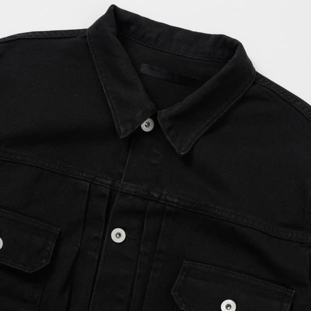 HTAE Black Fade 2nd Type Denim Jacket