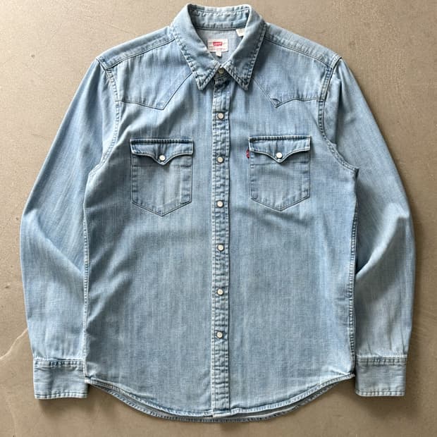 Levi’s Snap Button Denim Western Shirt