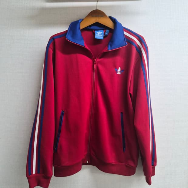 110) 아디다스 파이어버드 멀티 컬러 트랙탑 져지 팝니다