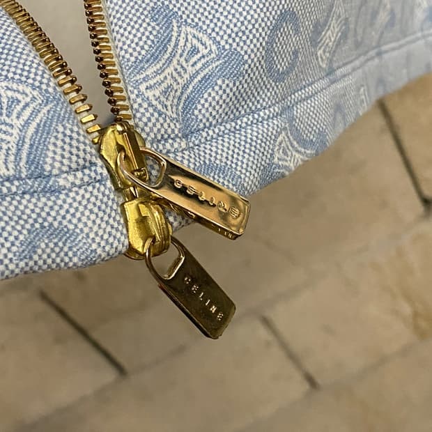 [M] Celine Macadam Monogram Hood Zip-Up