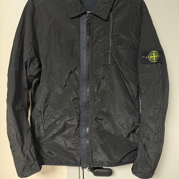 스톤아일랜드 18fw 나일론메탈 자켓 L 