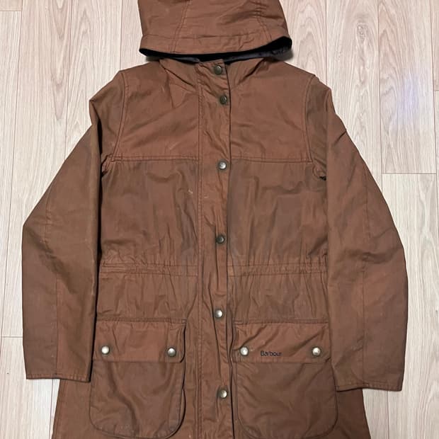 바버 Barbour 여성 왁스 자켓 UK10 브라운