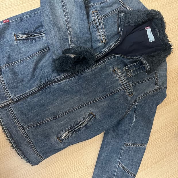 리바이스 데님 울프죠 자켓