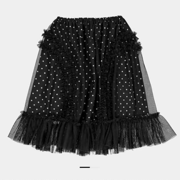 생긴스튜디오 러플도트샤스커트