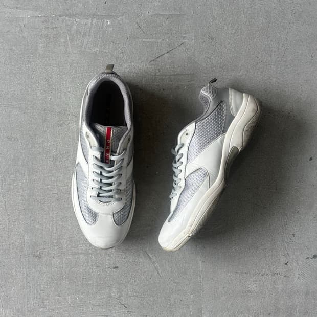 프라다 아메리카컵 OG 화이트 실버 