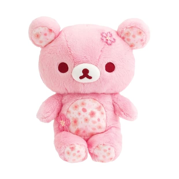 산엑스 리락쿠마 벚꽃시리즈 리락쿠 봉제인형