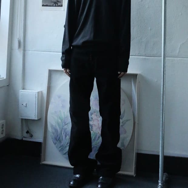 2000s 리바이스 517 블랙 코듀로이 팬츠