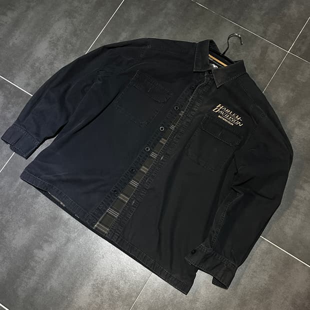 [HARLEY-DAVIDSON] 빈티지 할리 워크해비셔츠
