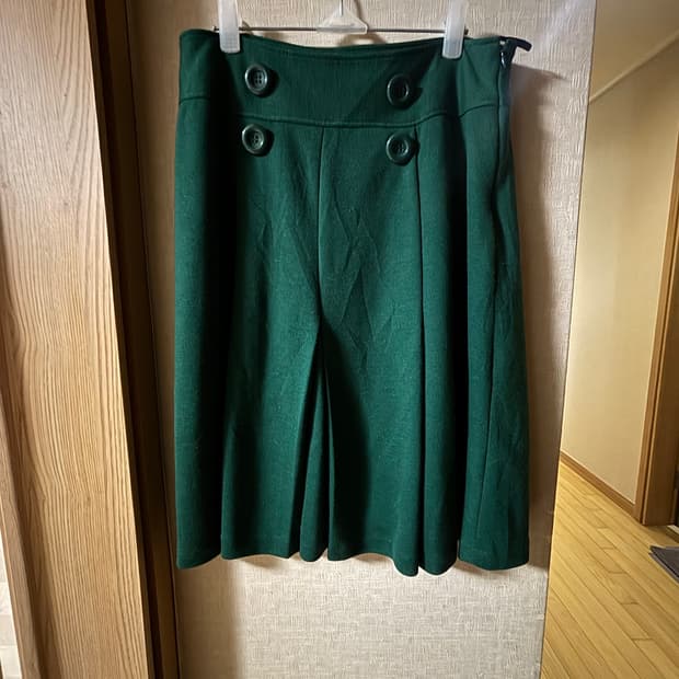 빈티지 초록스커트