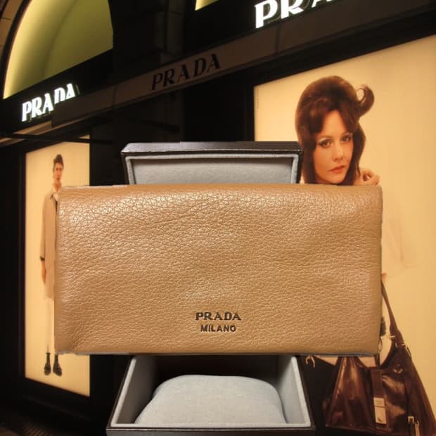 Prada Cervo Bi Fold Wallet 프라다 세르보바이월렛