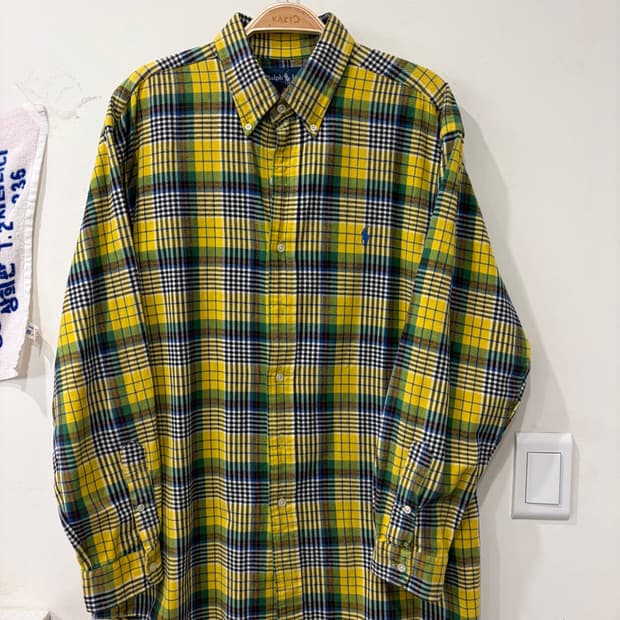 112. 폴로 체크 셔츠