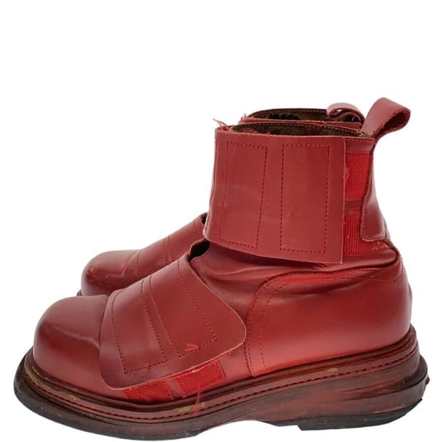 [43] DIRK BIKKEMBERGS 95~96 AW 레드 부츠