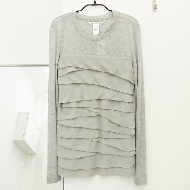 Viscose Silk Long Sleeve T-Shirt