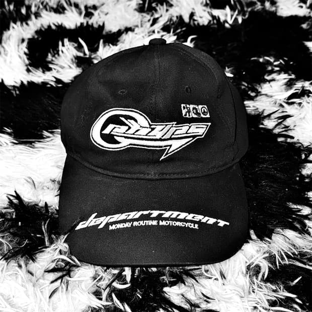 PHYPS 모터사이클 자수 볼캡 모자