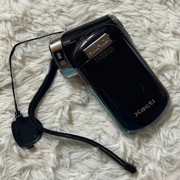 산요작티cg110 캠코더