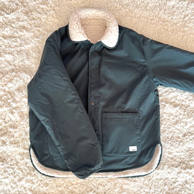 29CM 하이드아웃 루시 플리스 리버시블 점퍼