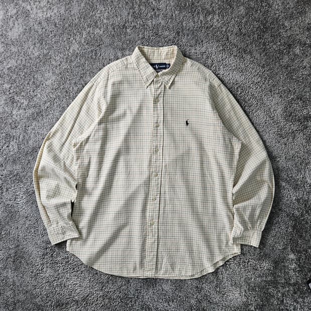 [무료배송] Ralph Lauren 긴팔 체크 셔츠