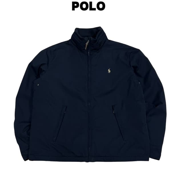 (M) 폴로랄프로렌 폴리쉘 블루종 자켓 네이비