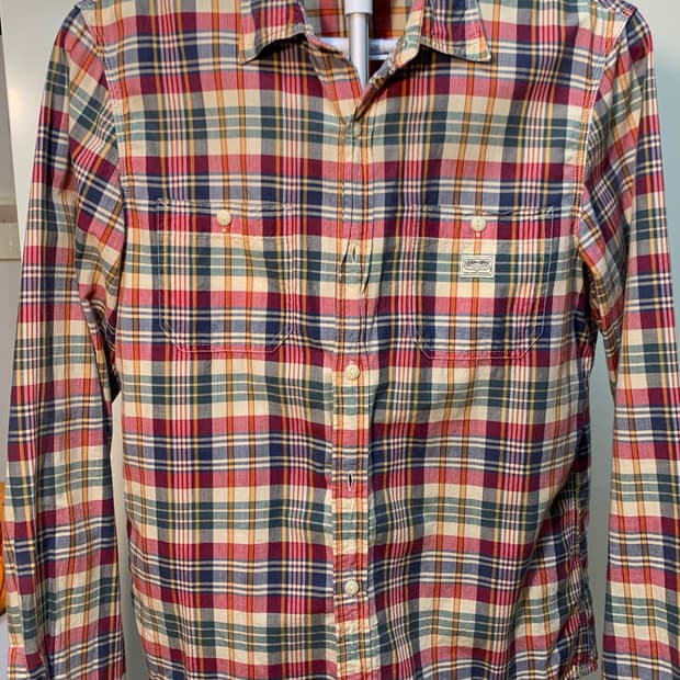 랄프로렌 데님 앤 서플라이 체크셔츠