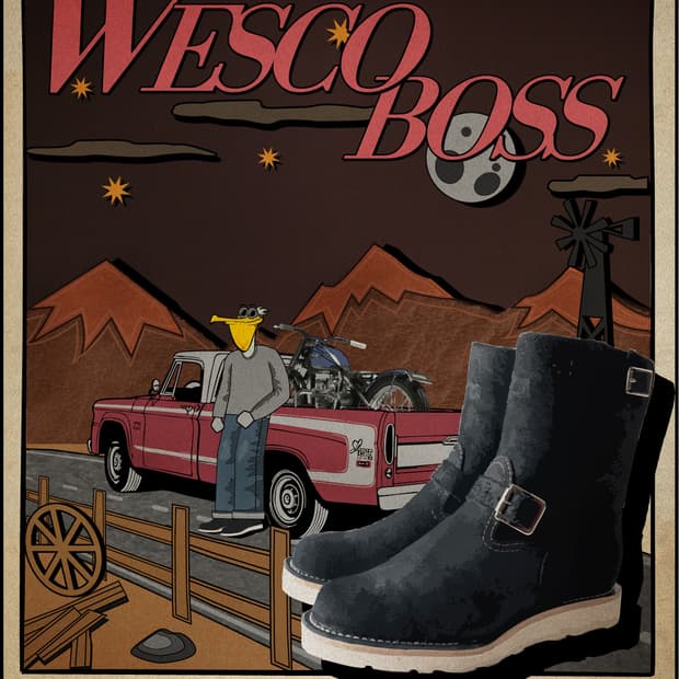 웨스코 보스 러프아웃 블랙 7.5