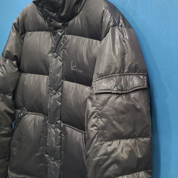 일본판 빈티지 펜필드 중량오리털패딩파카 like 고프코어