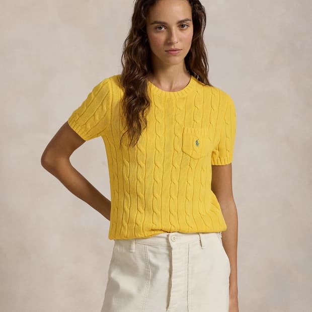 폴로 랄프로렌 케이블 니트