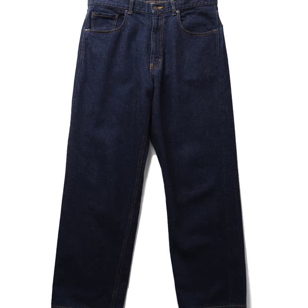 BEAMS PLUS 5 Pocket Wide Denim Pants