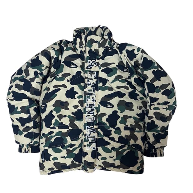 90s 베이프 스노우보드파카 패딩