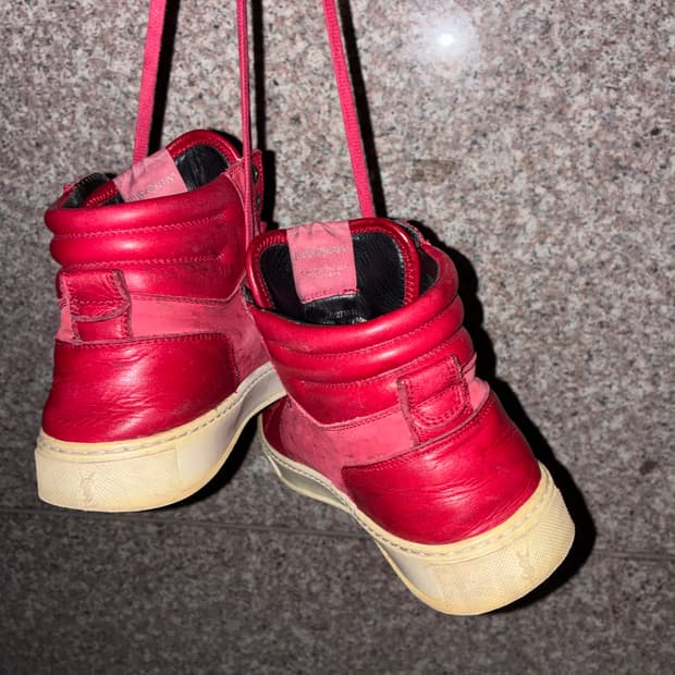 Yves Saint Laurent hightop 입생로랑 하이탑