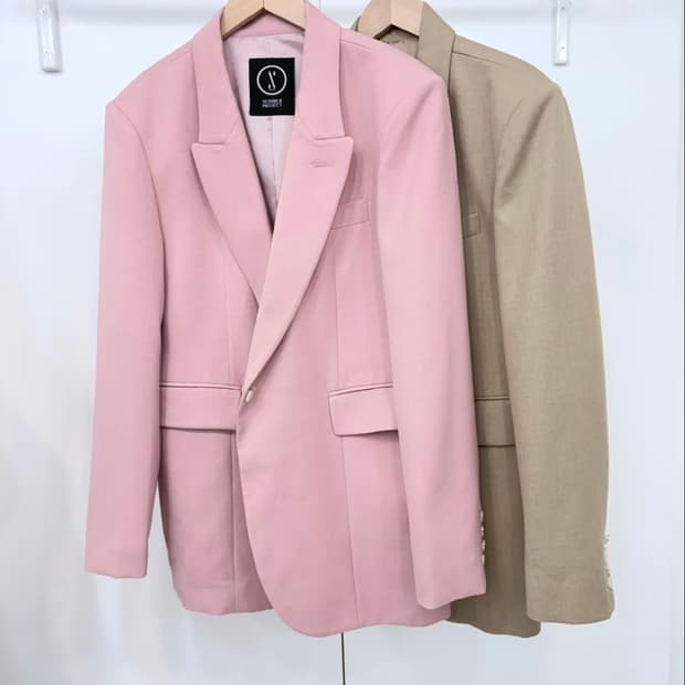 넘버프로젝트 헤드투토 싱글브레스트 자켓 55