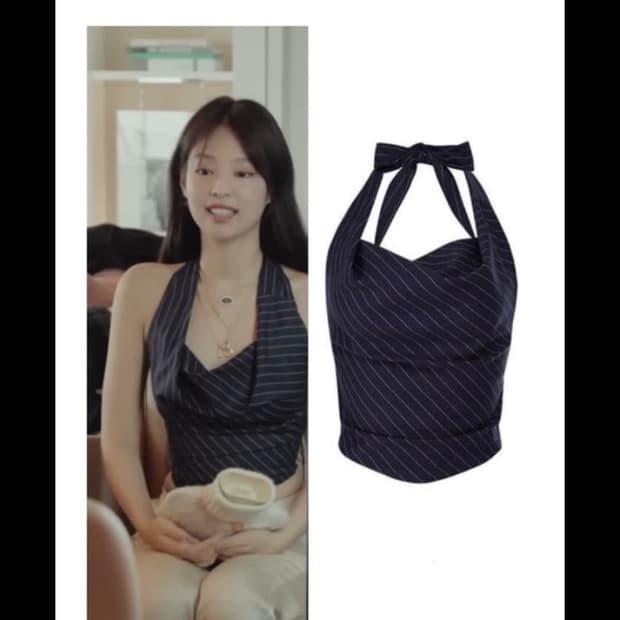 낫유어로즈 제니 아사 홀터 탑