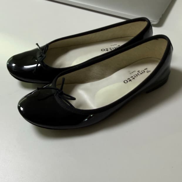 레페토 산드리옹 발레리나 플랫 유광 235