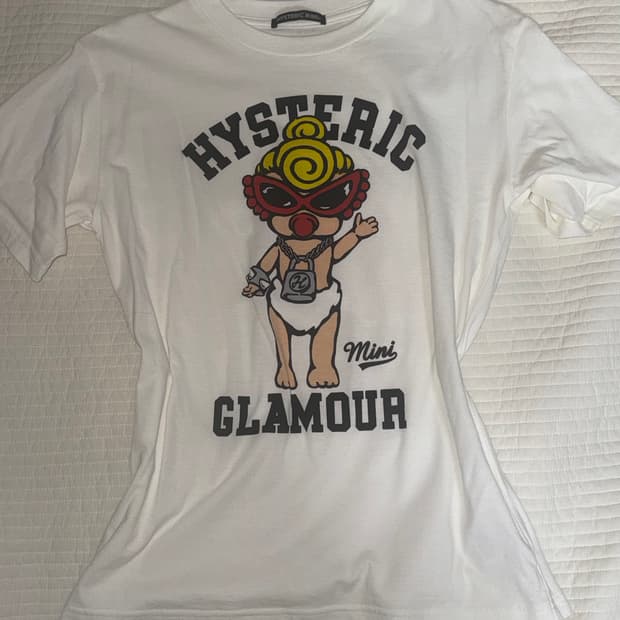 히스테릭 글래머 히스테릭 미니 반팔 티셔츠
