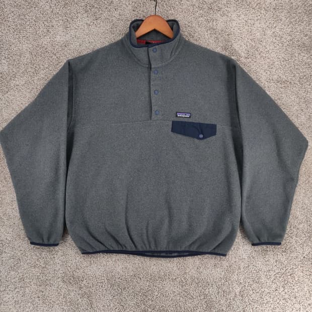 17SS 니카라과 파타고니아 신칠라 스냅-T 그레이 네이비