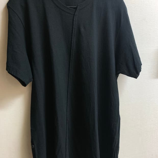 Yohji Yamamoto 19ss Asymmetric drape T