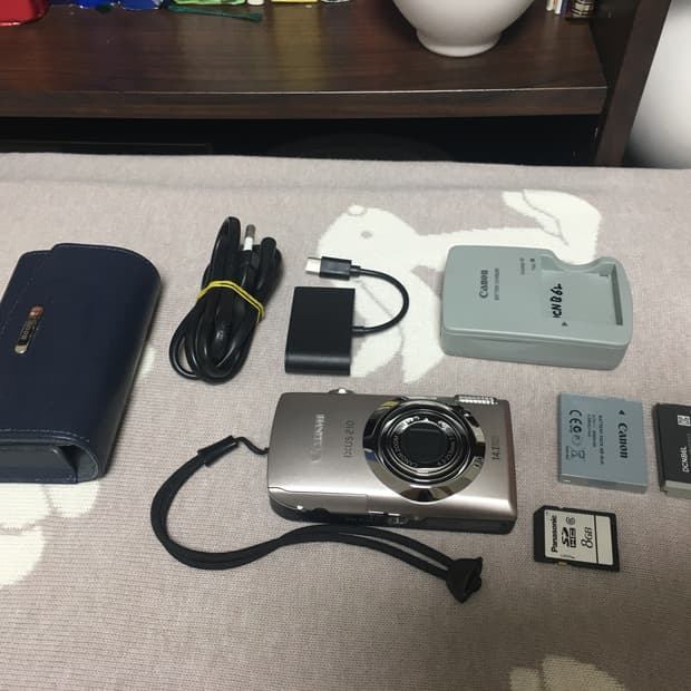 캐논 익서스 210 실버 빈티지 카메라