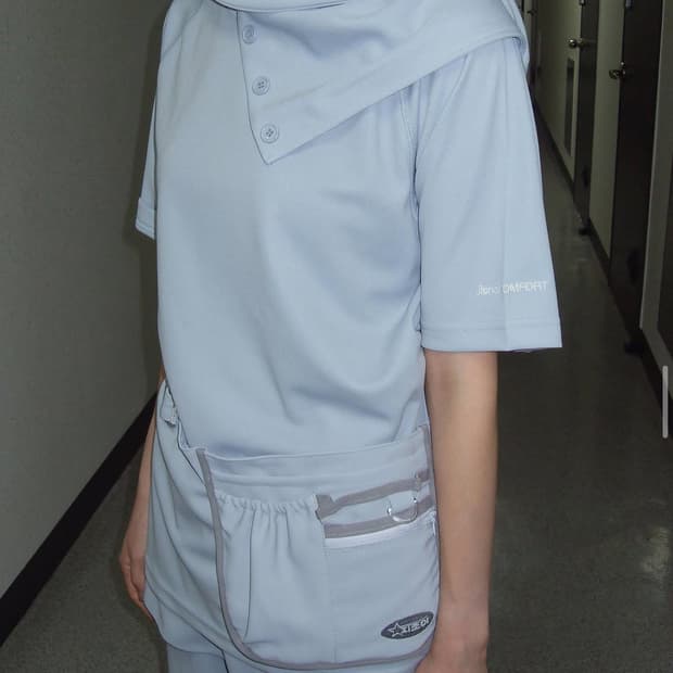 Jichoi ss23 waist bag ice blue