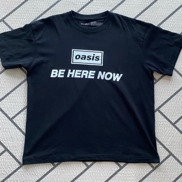 오아시스 (XL) Be Here Now 25주년 기념 티셔츠