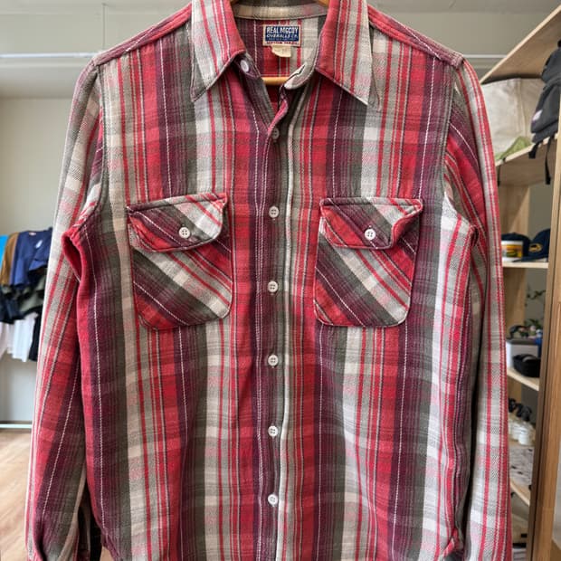리얼맥코이 플란넬 셔츠 14
