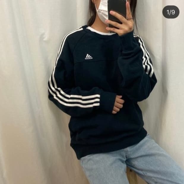 아디다스 맨투맨 XL